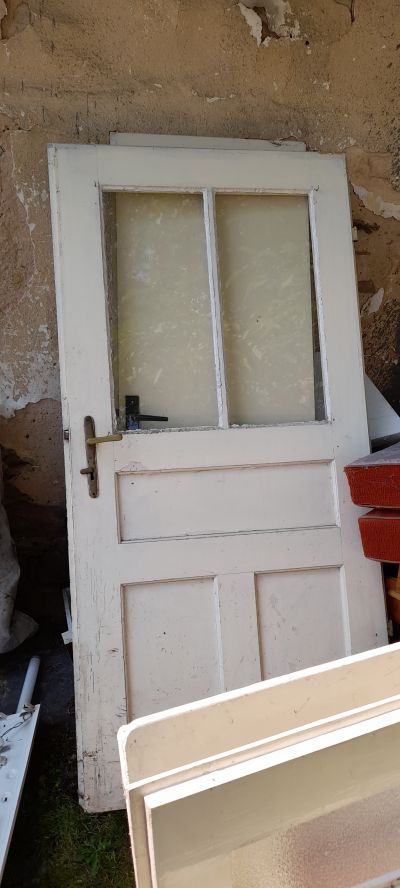 Staré dveře na chalupu