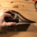 Nová kožená peněženka