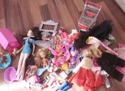 Panenky Barbie+doplňky