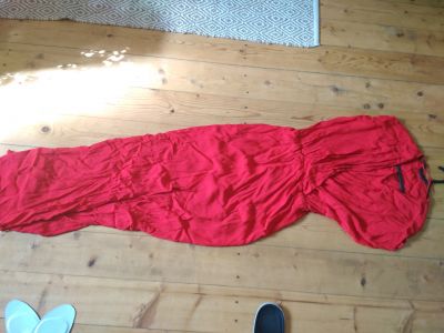 Šaty červené dlouhé