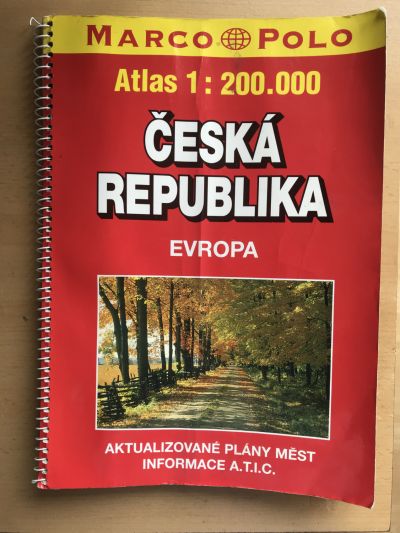 Autoatlas ČR 1:200 000