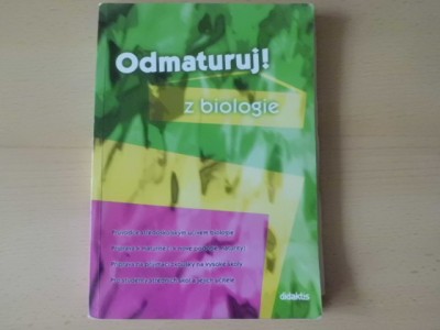 Učebnice Odmaturuj! z biologie