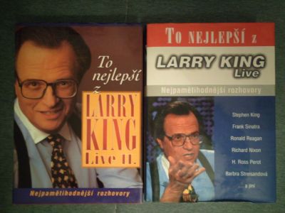 2 knihy Larry King