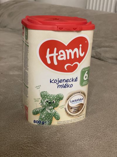 Kojenecké mléko Hami 6+ neotevřené, neprošlé