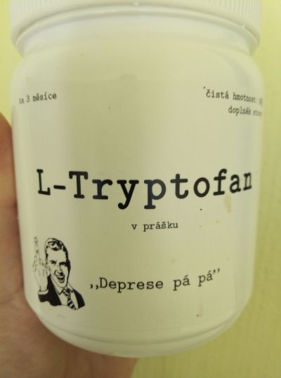 Balení l-tryptofanu