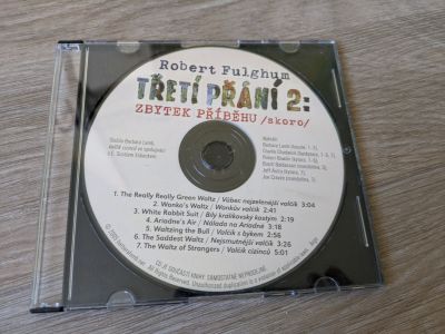 Daruji CD s hudbou ke knize Třetí přání