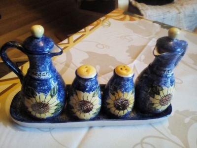 Keramika slunečnice nová