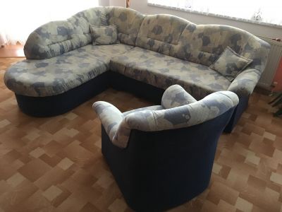 Rozkládací sedací souprava vč. křesla