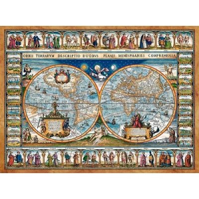 Puzzle mapa světa 1000 dílků
