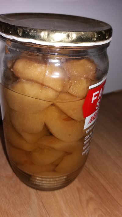 Kompot - zavařená jablka