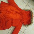 Zimní bunda červená
