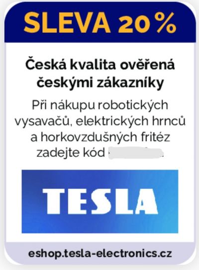 Tesla 20%