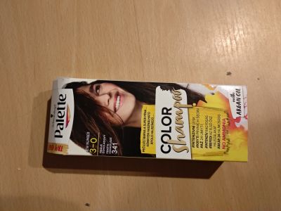 Barva na vlasy Palette Color Shampoo tmavě čokoládová