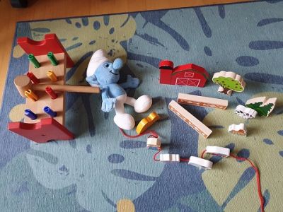 Hračky - různé, dřevěné