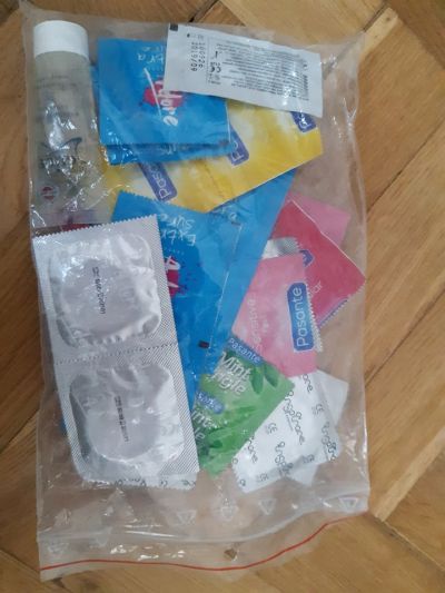 Balíček kondomů