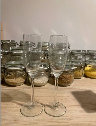 Bohemia sekt skleničky