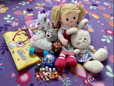Panenka a hračky pro holčičku 2-6 let