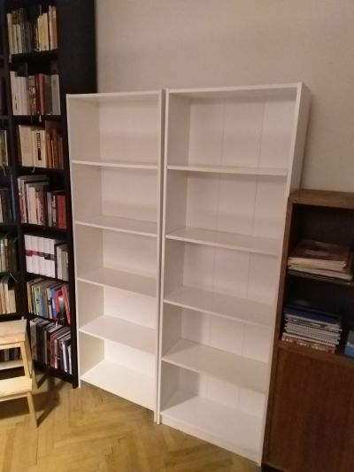 2x knihovna Gersby/ Ikea, 60 x 180 cm