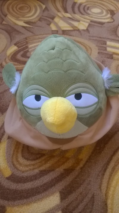 Plyšák Angry Birds zelený