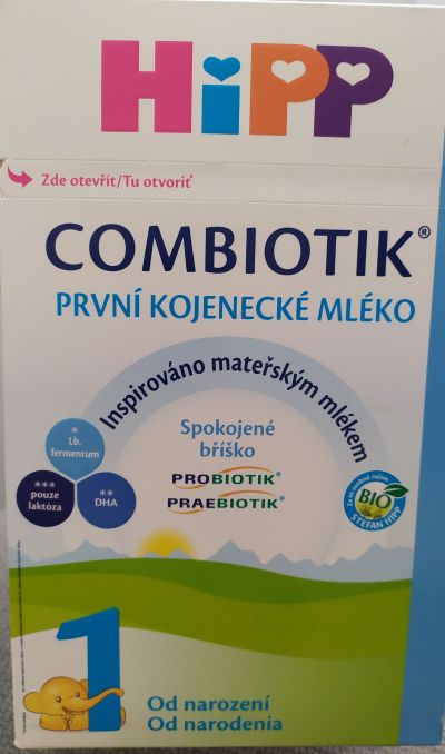 Daruji první kojenecké mléko HIPP 1