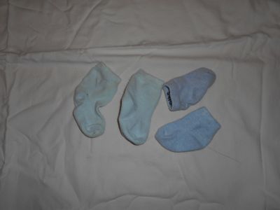 2x ponožky pro mimi modré
