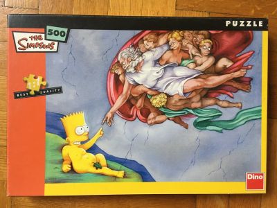 Puzzle Bart Simpson