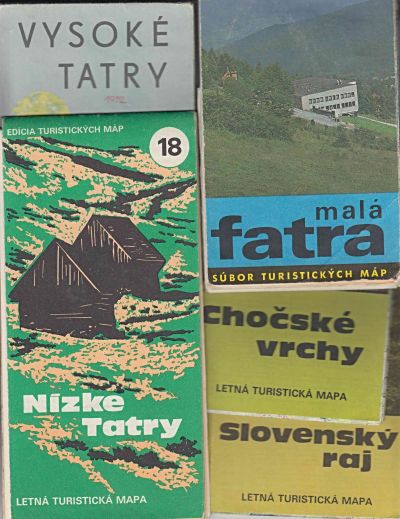 Turistické mapy Slovenska