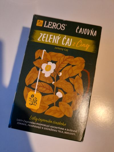 Zelený čaj sáčkový