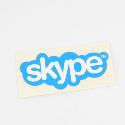 Samolepka s logom Skype