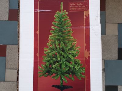 Umělý vánoční stromek - borovice, 150 cm