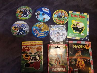 10DVD pohadky
