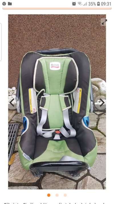 Autosedacka Britax Baby-Safe plus II 0-13 kg