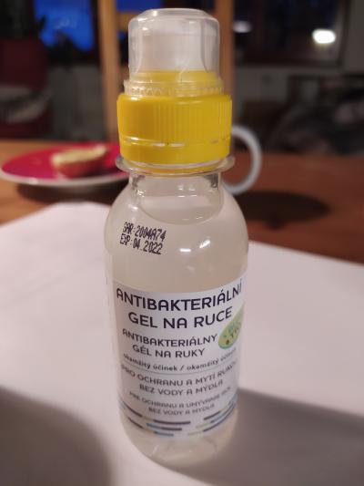 Antibakteriální gel 120 ml, neotevřený