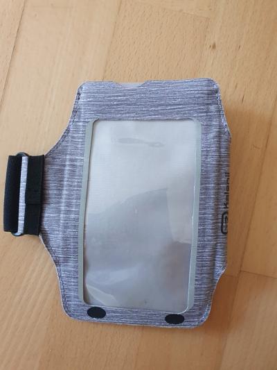 Běžecké pouzdro na smartphone šedé
