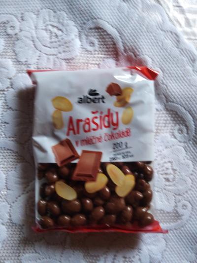 Arašídy v čokoládě