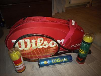 Wilson tenisova taska + raketa