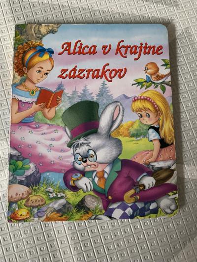 Dětská kniha Alica v krajine zázrakov - slovensky