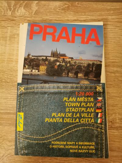 Knizni plan Prahy