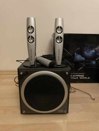 Reproduktory 2x + subwoofer