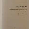 Kniha: "Archimédés"