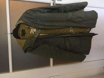 Zelena parka Roxy 36/38 , zimni