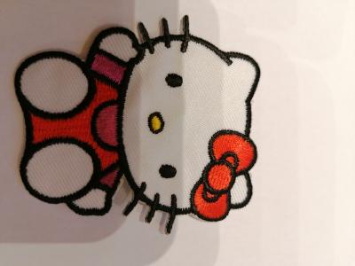 Nažehlovaci záplata hello kitty 6cm