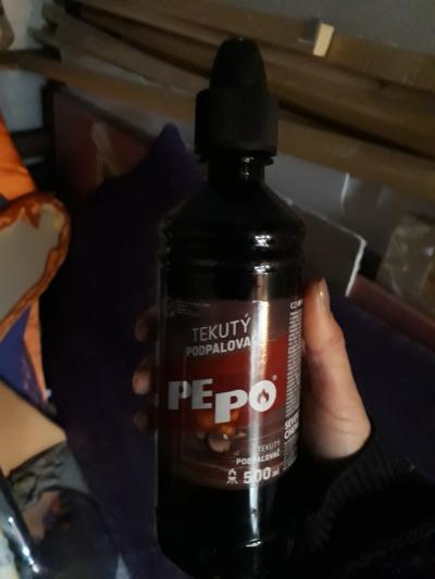 Tekutý podpalovač PEPO