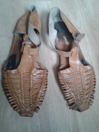 Kožené pánské sandály vel. cca 42,5