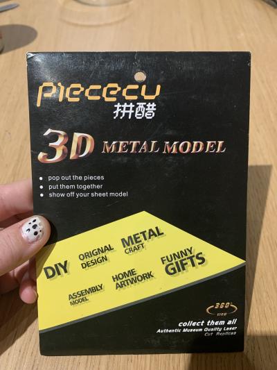 3D metal model
