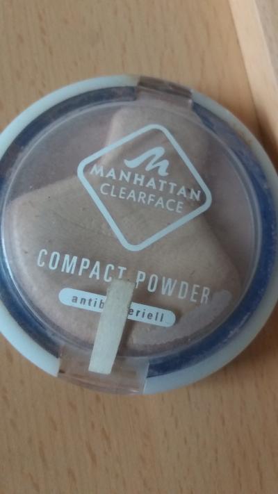 Antibakteriální pudr Manhattan Clearface 76 Sand