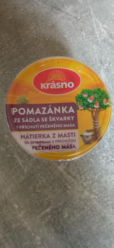 Pomazánka ze sádla se škvarky