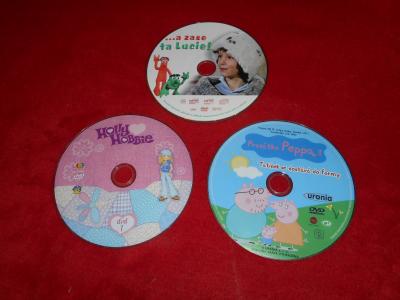 3x DVD pro děti