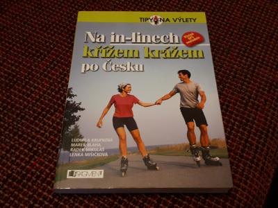 Kniha Na in-linech křížem krážem po Česku