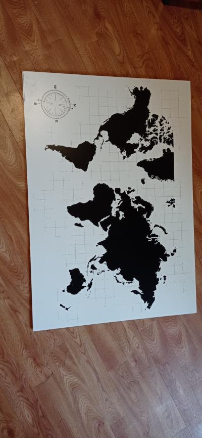 Mapa světa IKEA